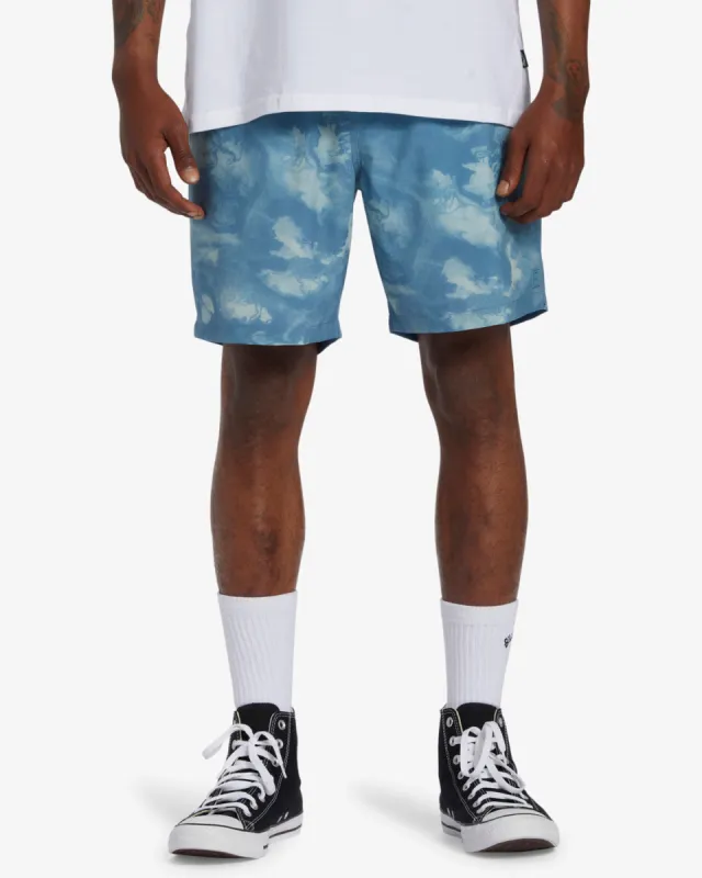 A/Div Surftrek 17" Swim Trunks - Vintage Indigo sold by Billabong