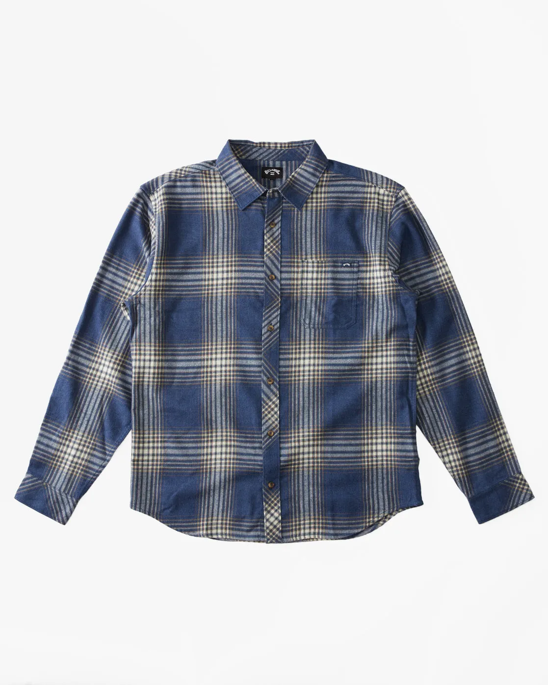 Coastline Flannel - Dark Navy sold by Billabong