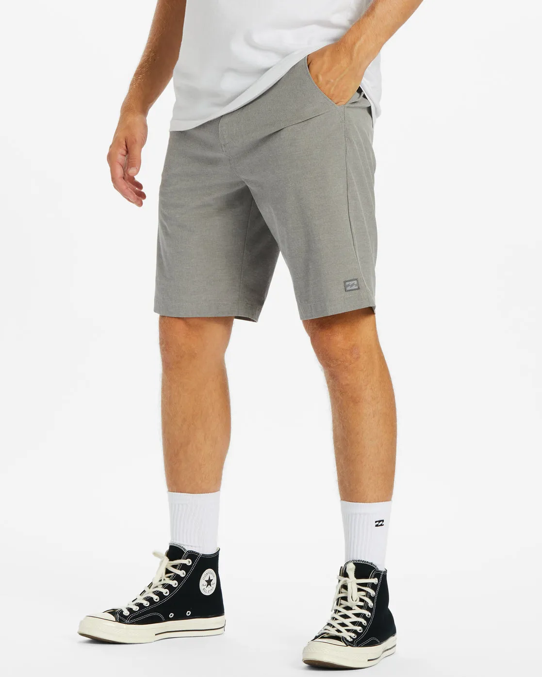 Crossfire 21" Hybrid Submersible Shorts - Grey sold by Billabong product image thumbnail 2