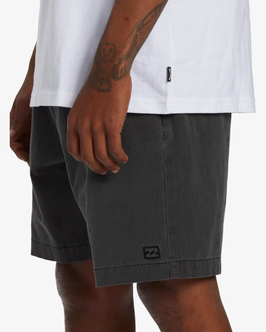 Crossfire Wave Washed 18" Hybrid Submersible Shorts - Washed Black sold by Billabong product image thumbnail 5