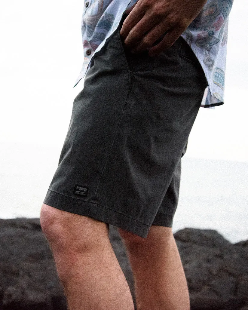 Crossfire Wave Washed 18" Hybrid Submersible Shorts - Washed Black sold by Billabong product image thumbnail 3