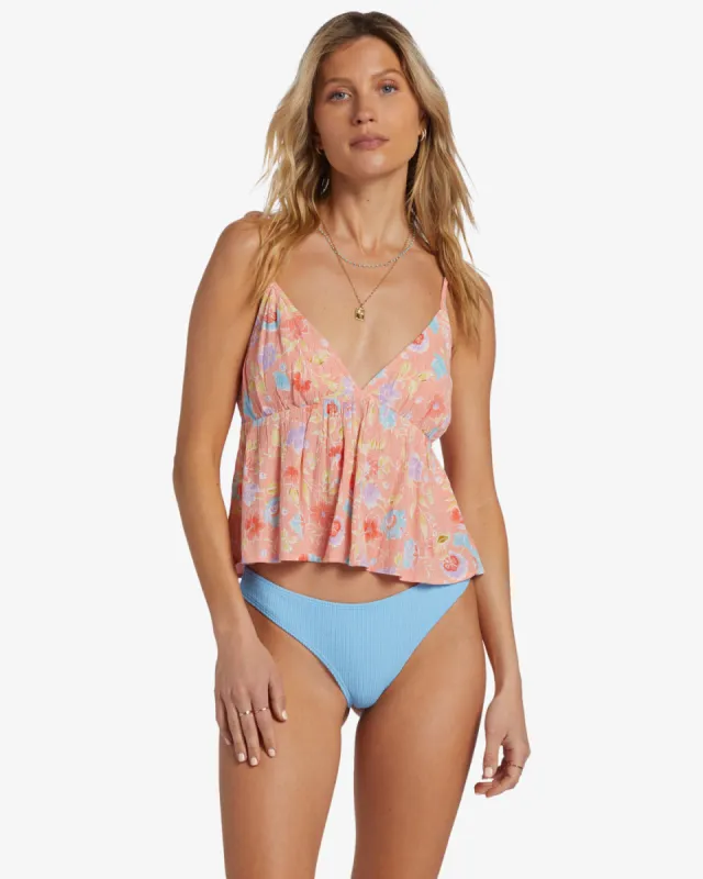 Happy Feelings Shirt - Sweet Peach sold by Billabong