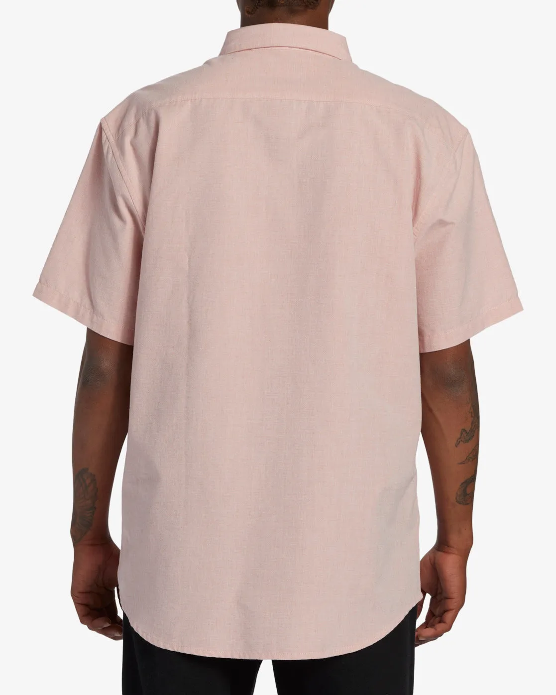 All Day Short Sleeve Shirt - Dusty Pink sold by Billabong product image thumbnail 3