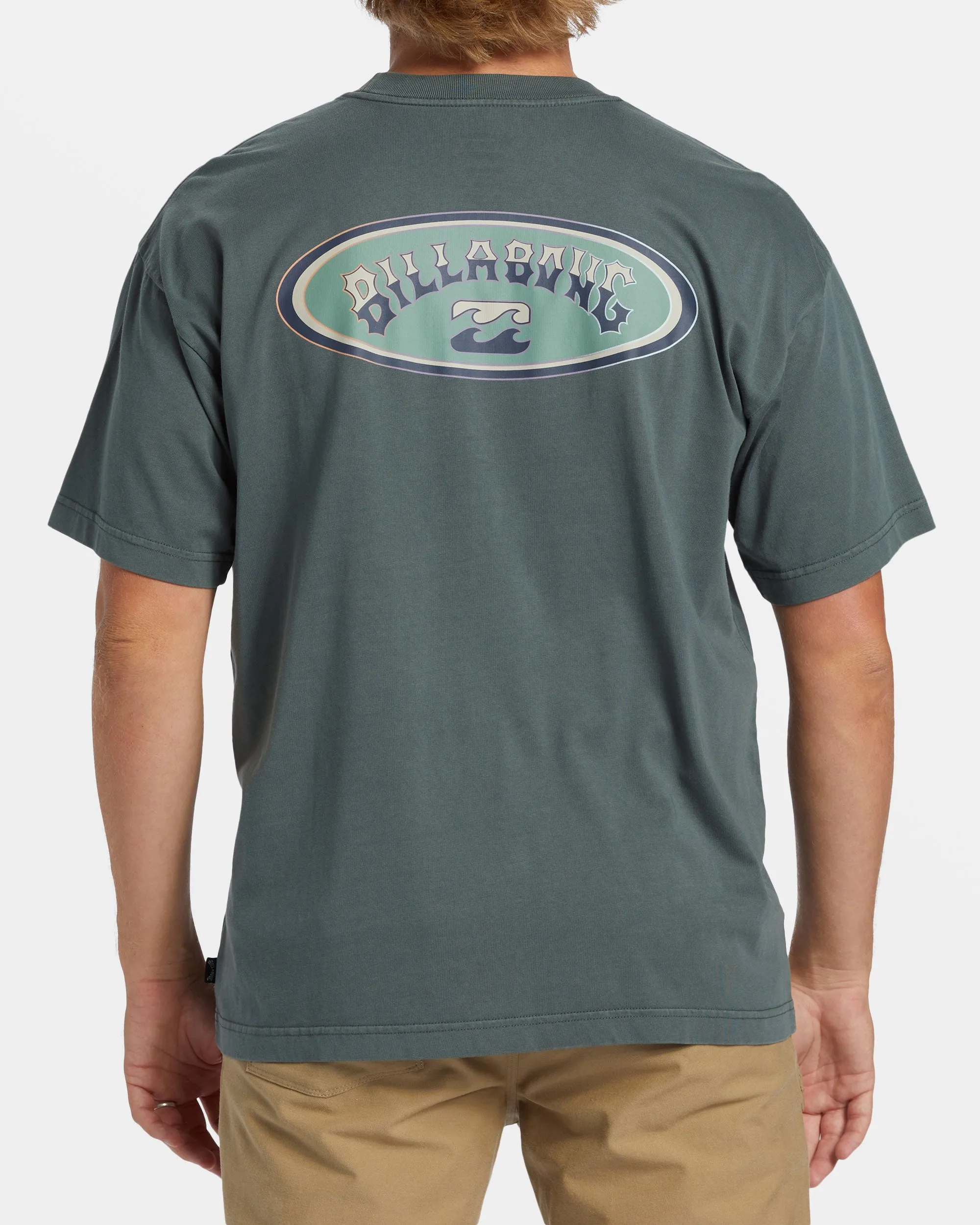 Arch Wave T-Shirt - Slate Green sold by Billabong