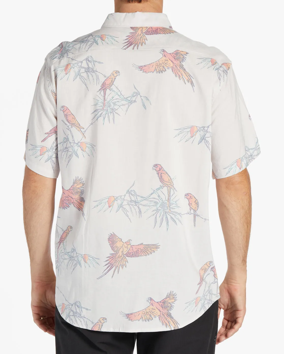 Sundays Short Sleeve Shirt - Cement sold by Billabong product image thumbnail 2