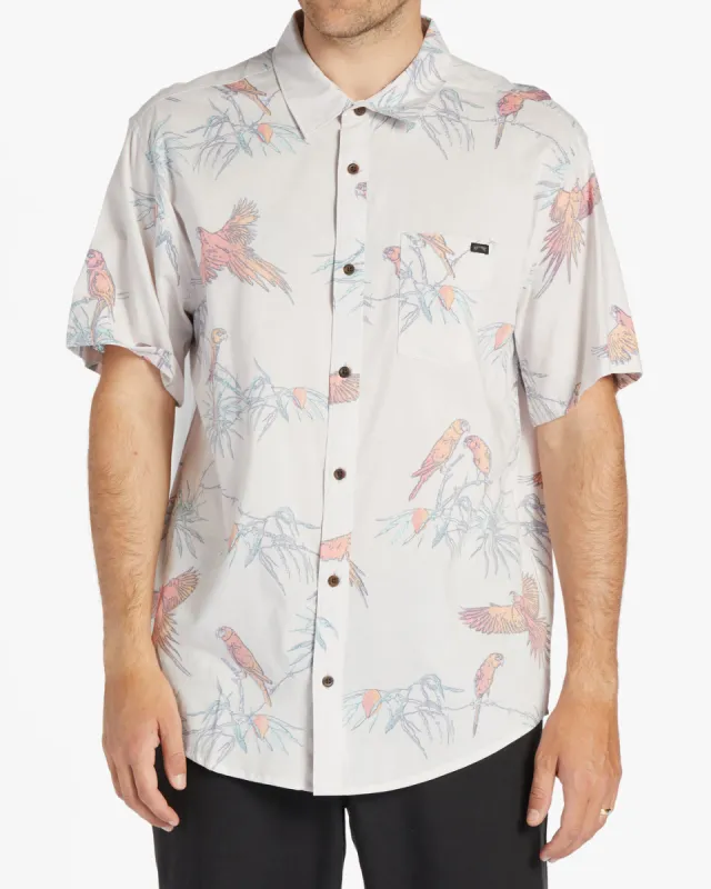 Sundays Short Sleeve Shirt - Cement sold by Billabong