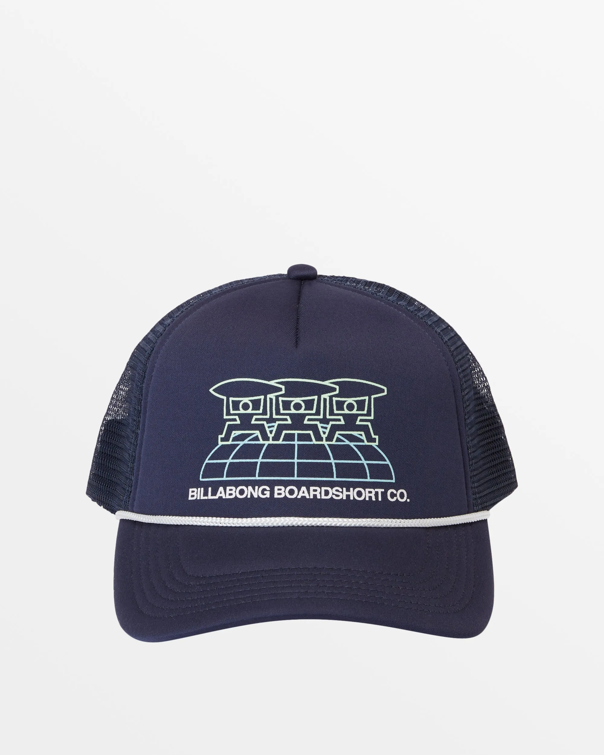 Riot Trucker Hat - Navy sold by Billabong product image thumbnail 3