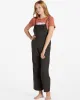 Girls Wild Lengths Jr Overalls - Off Black sold by Billabong