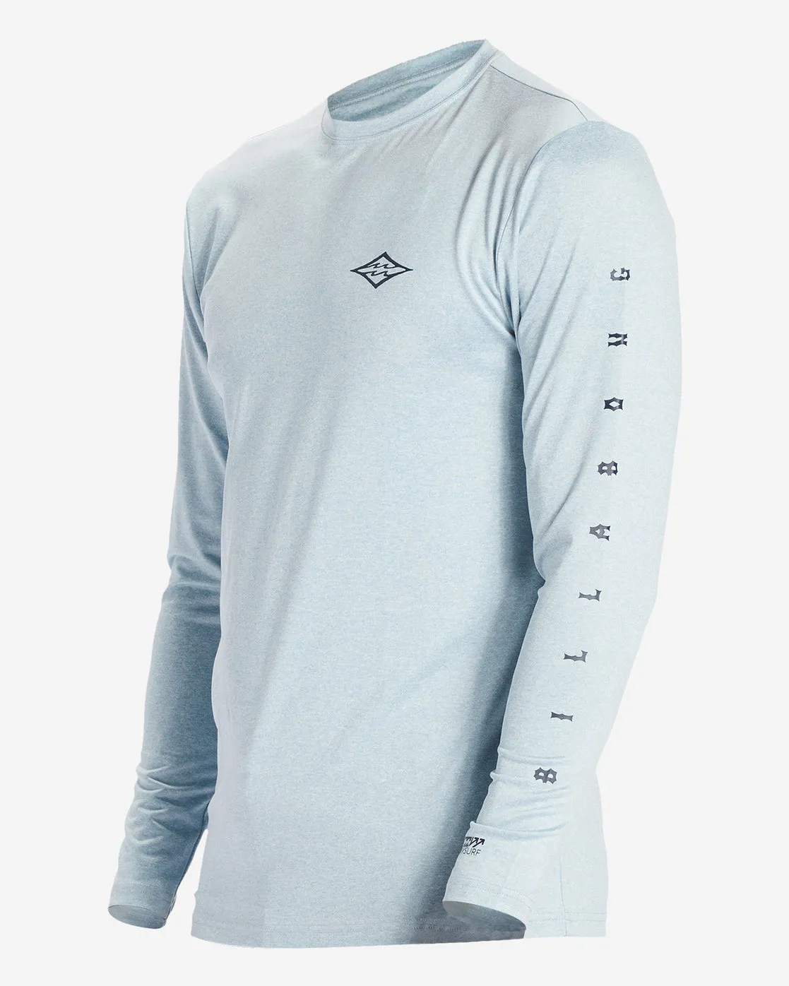 Unity Long Sleeve UPF 50 Surf T-Shirt - Smoke Blue Heather sold by Billabong product image thumbnail 5