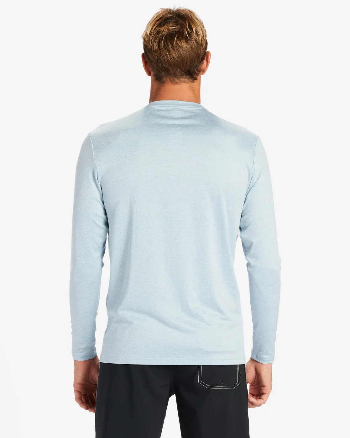 Unity Long Sleeve UPF 50 Surf T-Shirt - Smoke Blue Heather sold by Billabong product image thumbnail 2