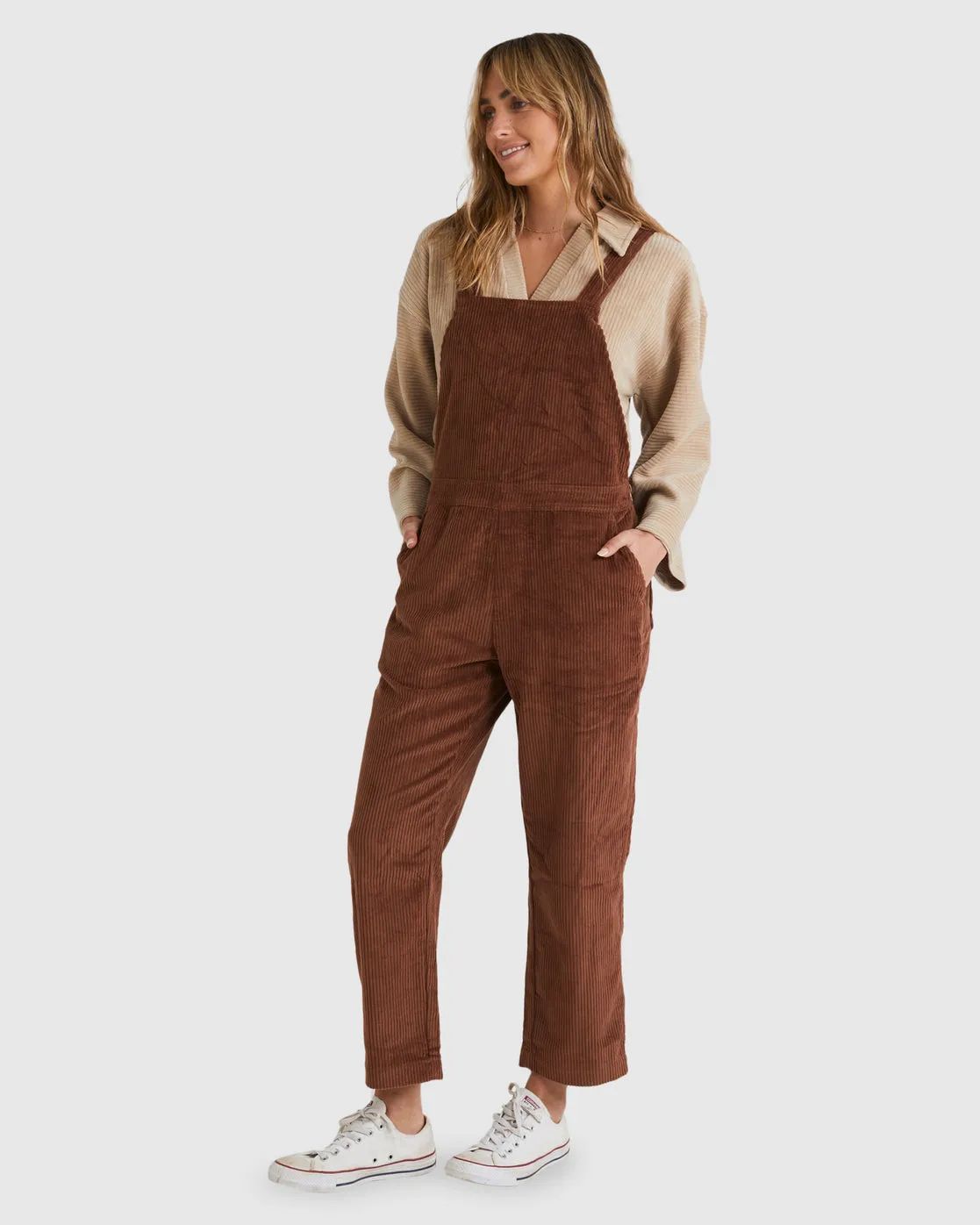 So Stoked Overalls - Dark Choc sold by Billabong product image thumbnail 2