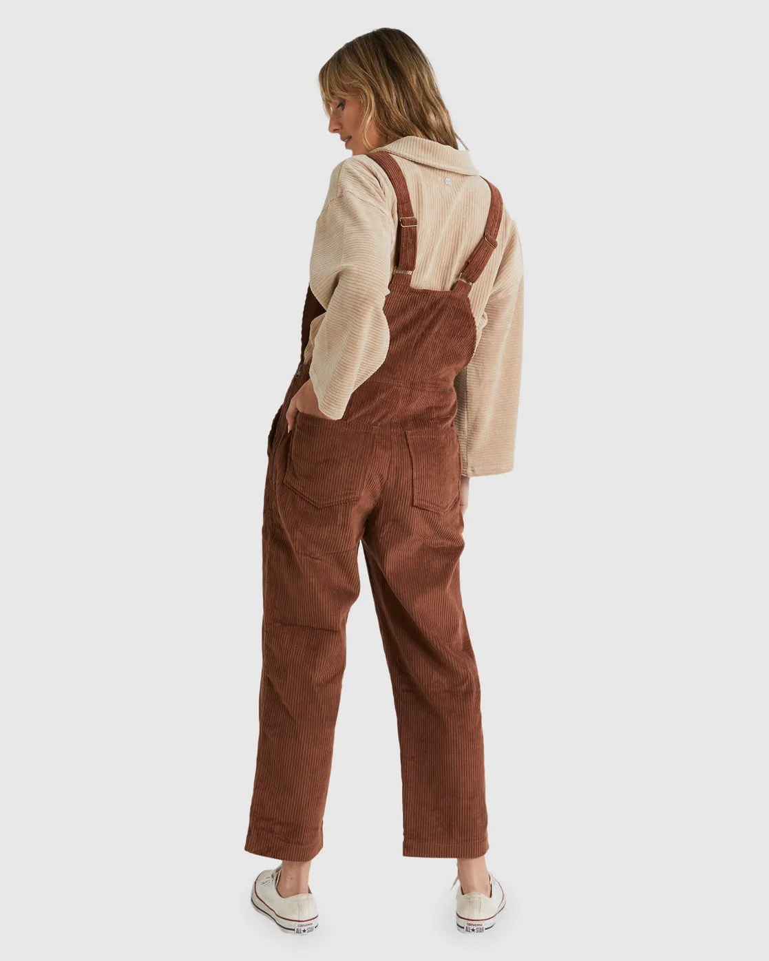 So Stoked Overalls - Dark Choc sold by Billabong product image thumbnail 3