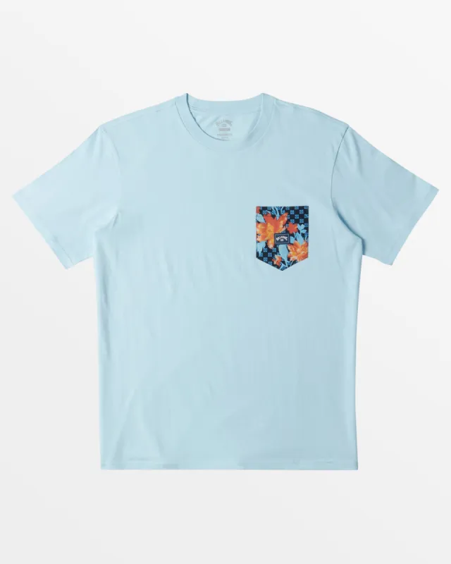 Team Pocket T-Shirt - Coastal sold by Billabong