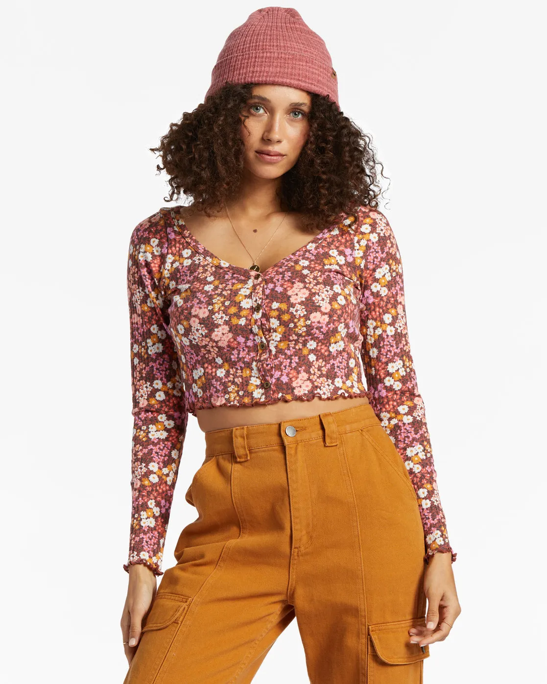 Falling In Love Top - Deep Sienna sold by Billabong product image thumbnail 2