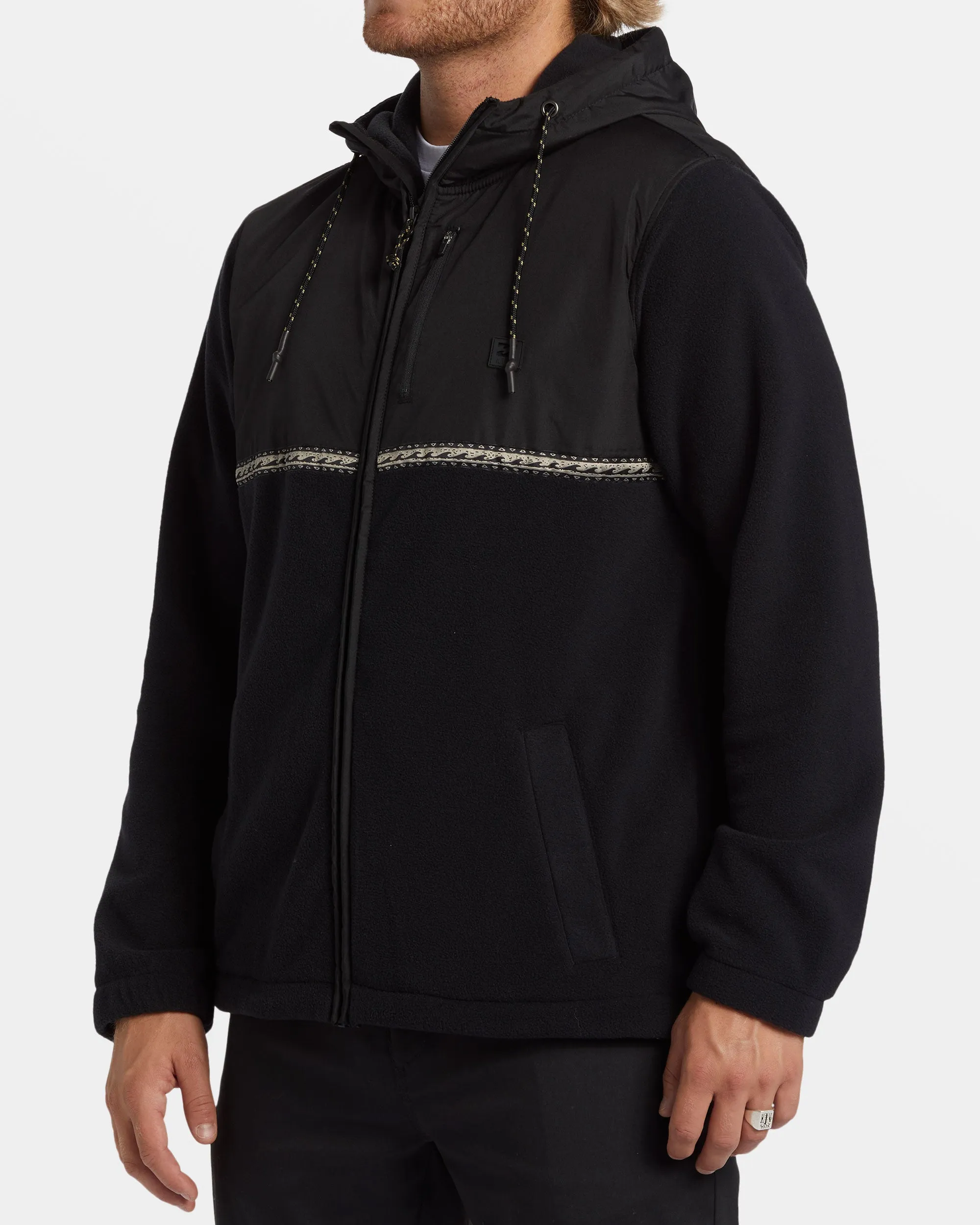Boundary Lite Zip Hoodie - Black sold by Billabong product image thumbnail 3
