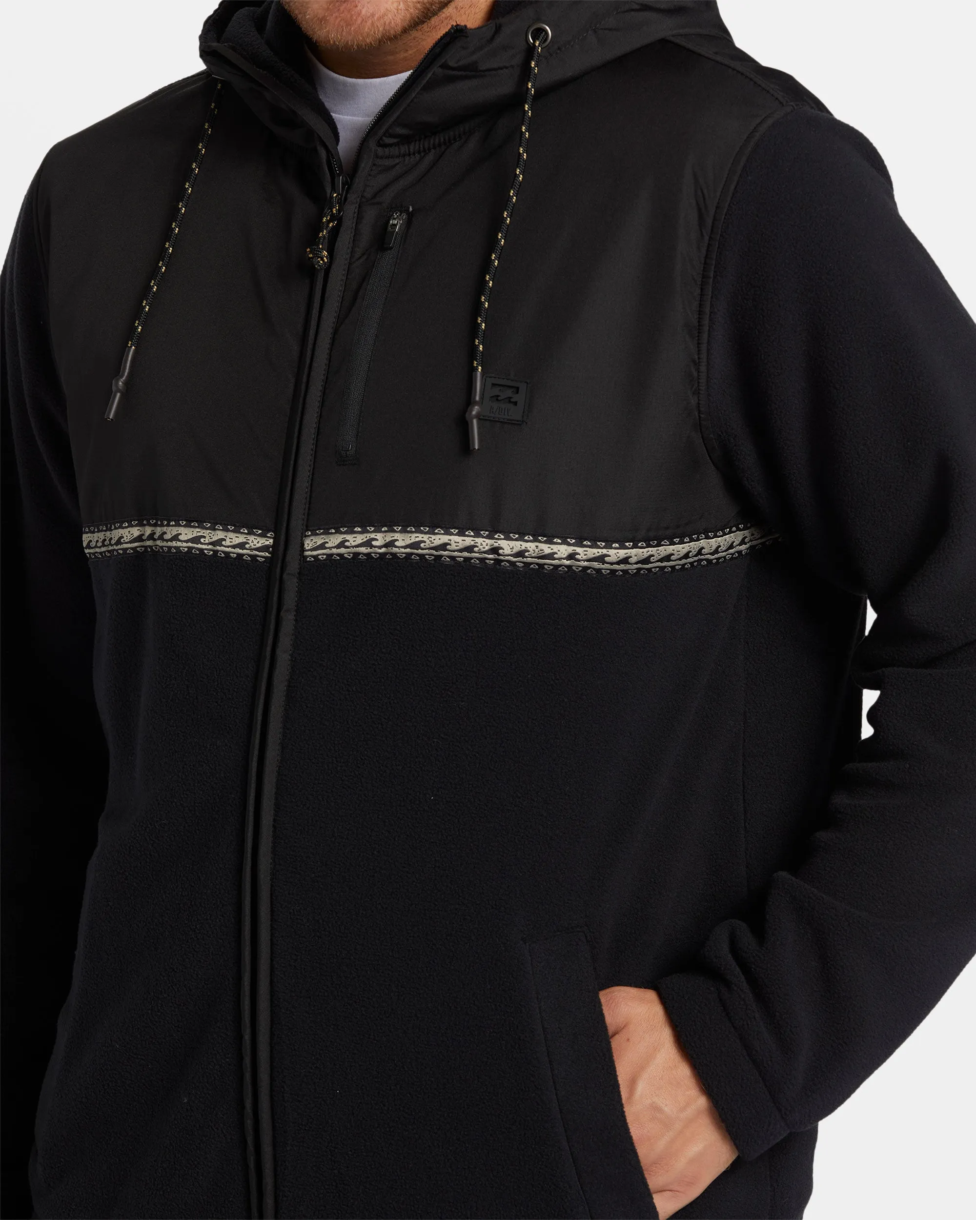Boundary Lite Zip Hoodie - Black sold by Billabong product image thumbnail 4