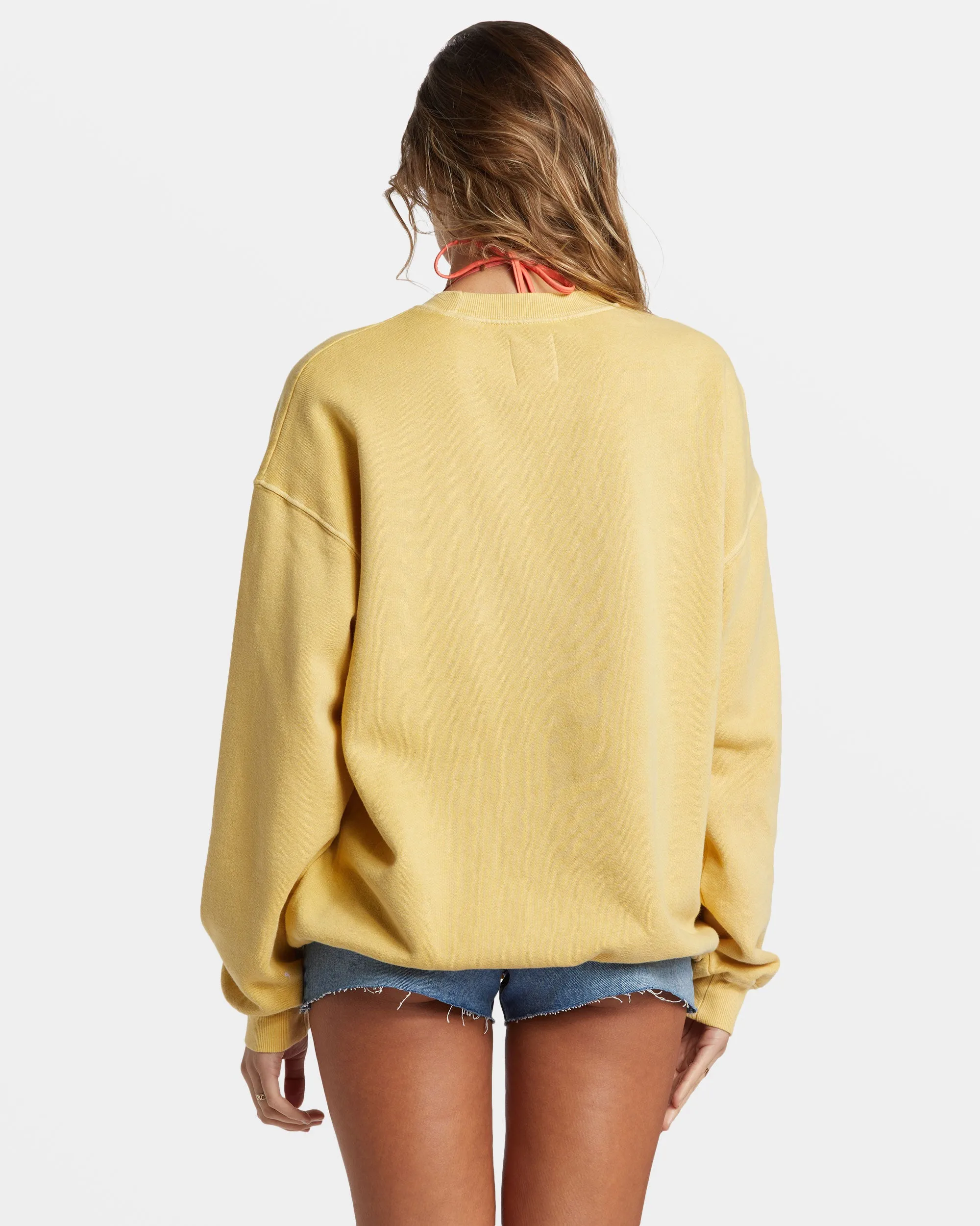 Ride In Oversized Crewneck Sweatshirt - Mellow Daze sold by Billabong product image thumbnail 2