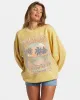 Ride In Oversized Crewneck Sweatshirt - Mellow Daze sold by Billabong