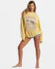Ride In Oversized Crewneck Sweatshirt - Mellow Daze sold by Billabong