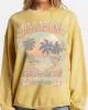 Ride In Oversized Crewneck Sweatshirt - Mellow Daze sold by Billabong