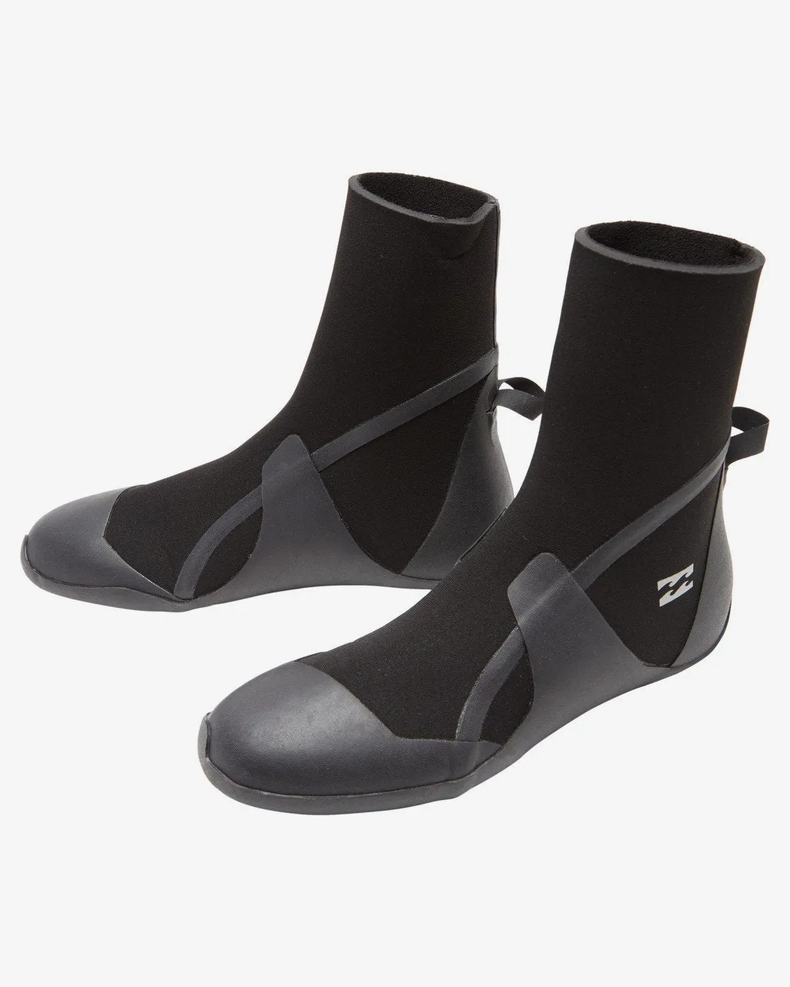 5 Absolute Round Toe Wetsuit Boots - Black Hash sold by Billabong