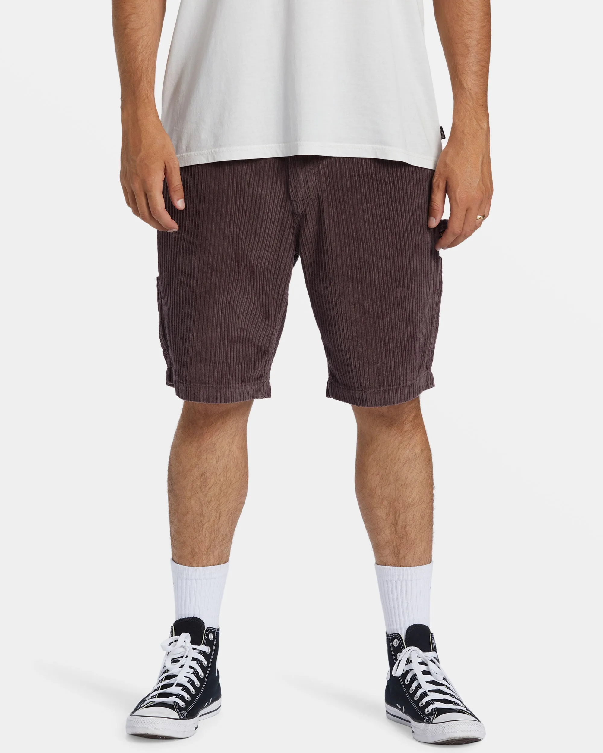 Bad Dog Workwear 21" Shorts - Plum sold by Billabong product image thumbnail 2