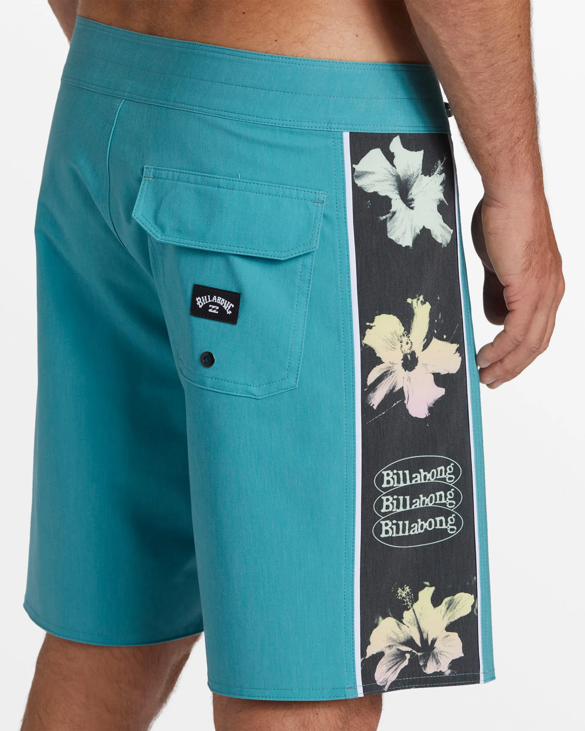 D Bah Pro 18" Boardshorts - Teal sold by Billabong product image thumbnail 5