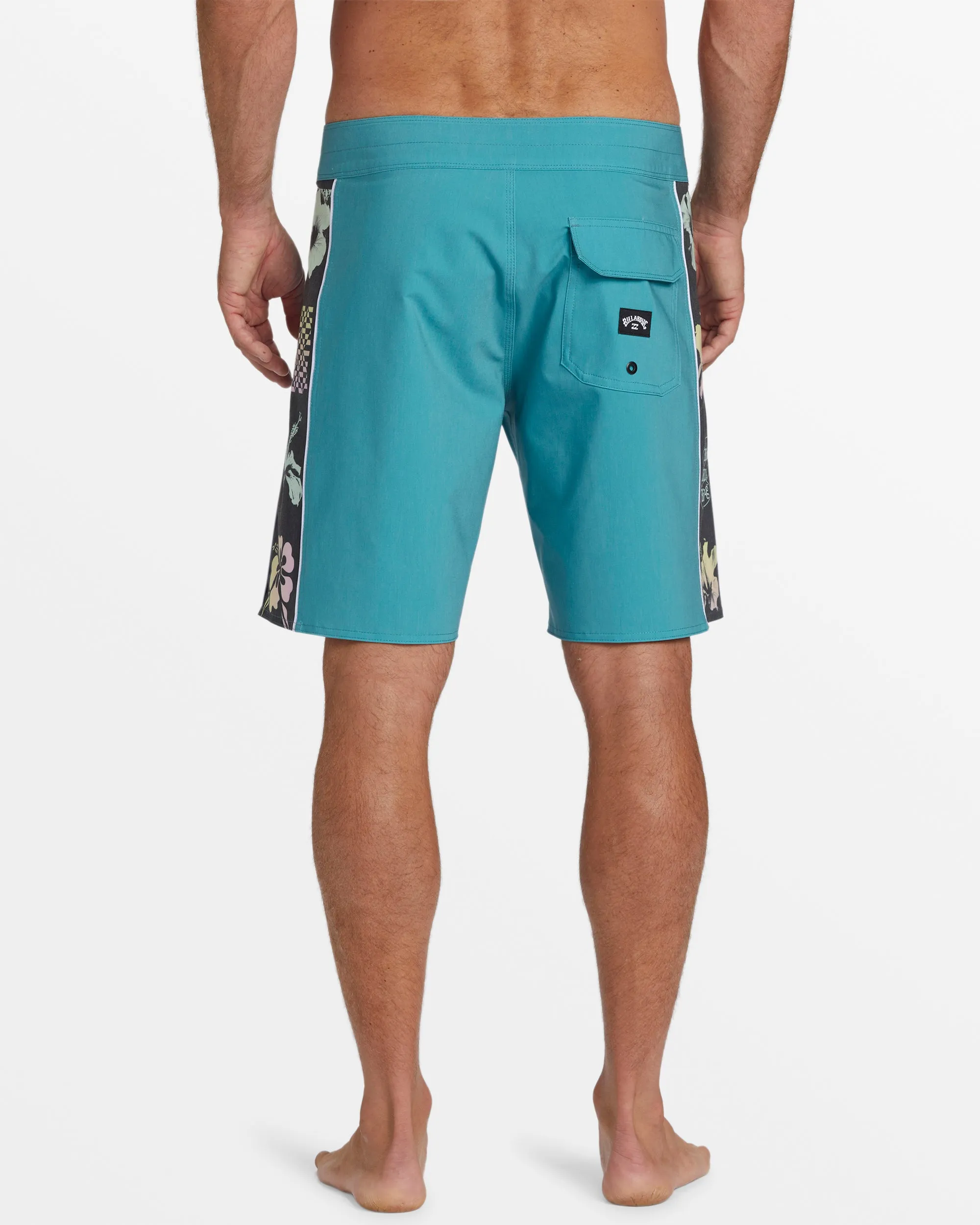 D Bah Pro 18" Boardshorts - Teal sold by Billabong product image thumbnail 4