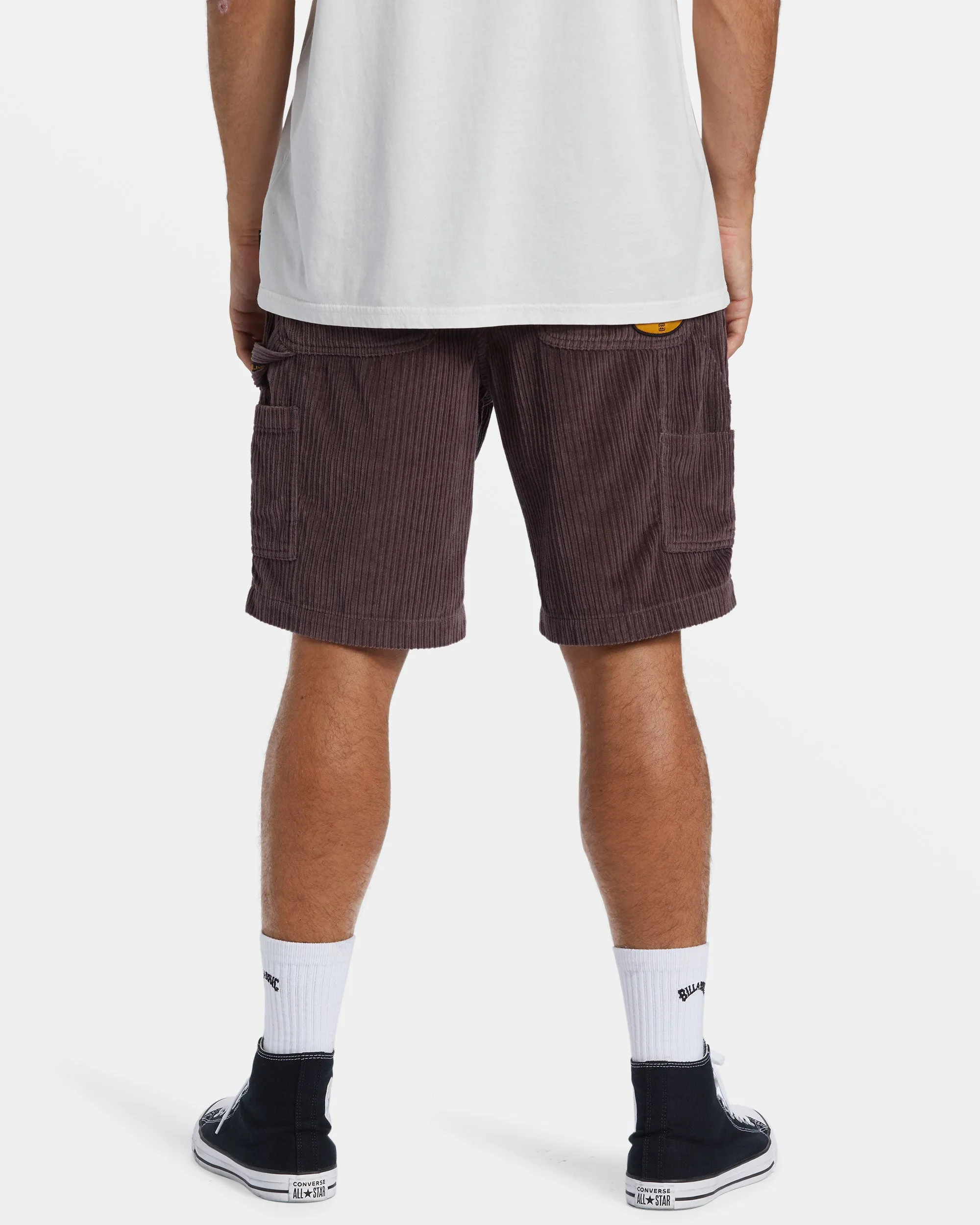 Bad Dog Workwear 21" Shorts - Plum sold by Billabong product image thumbnail 3