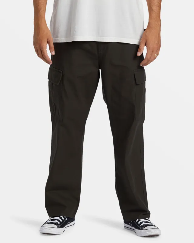 Combat Cargo Pants - Dark Military sold by Billabong