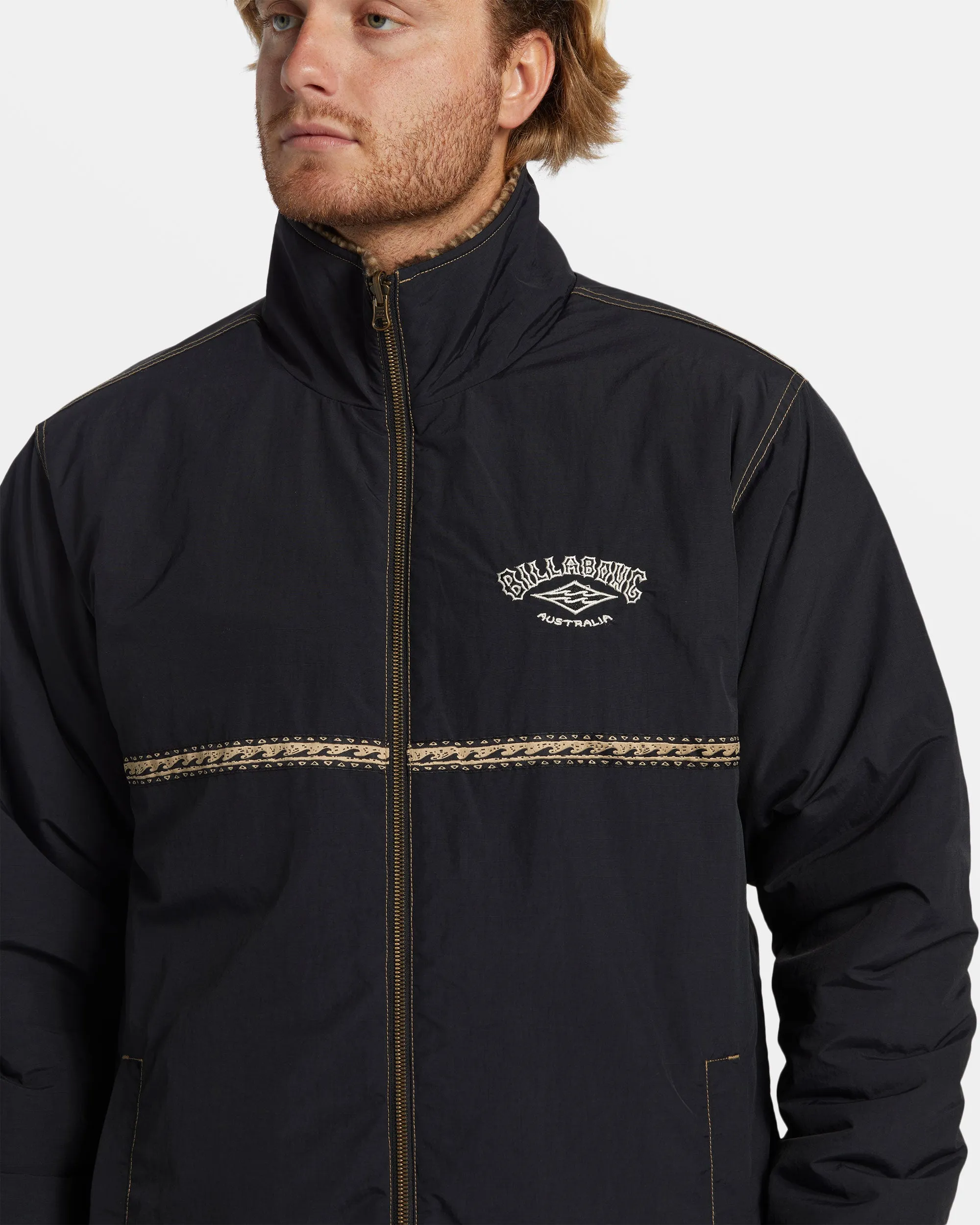 Gnaraloo Reversible Jacket - Stealth sold by Billabong product image thumbnail 5