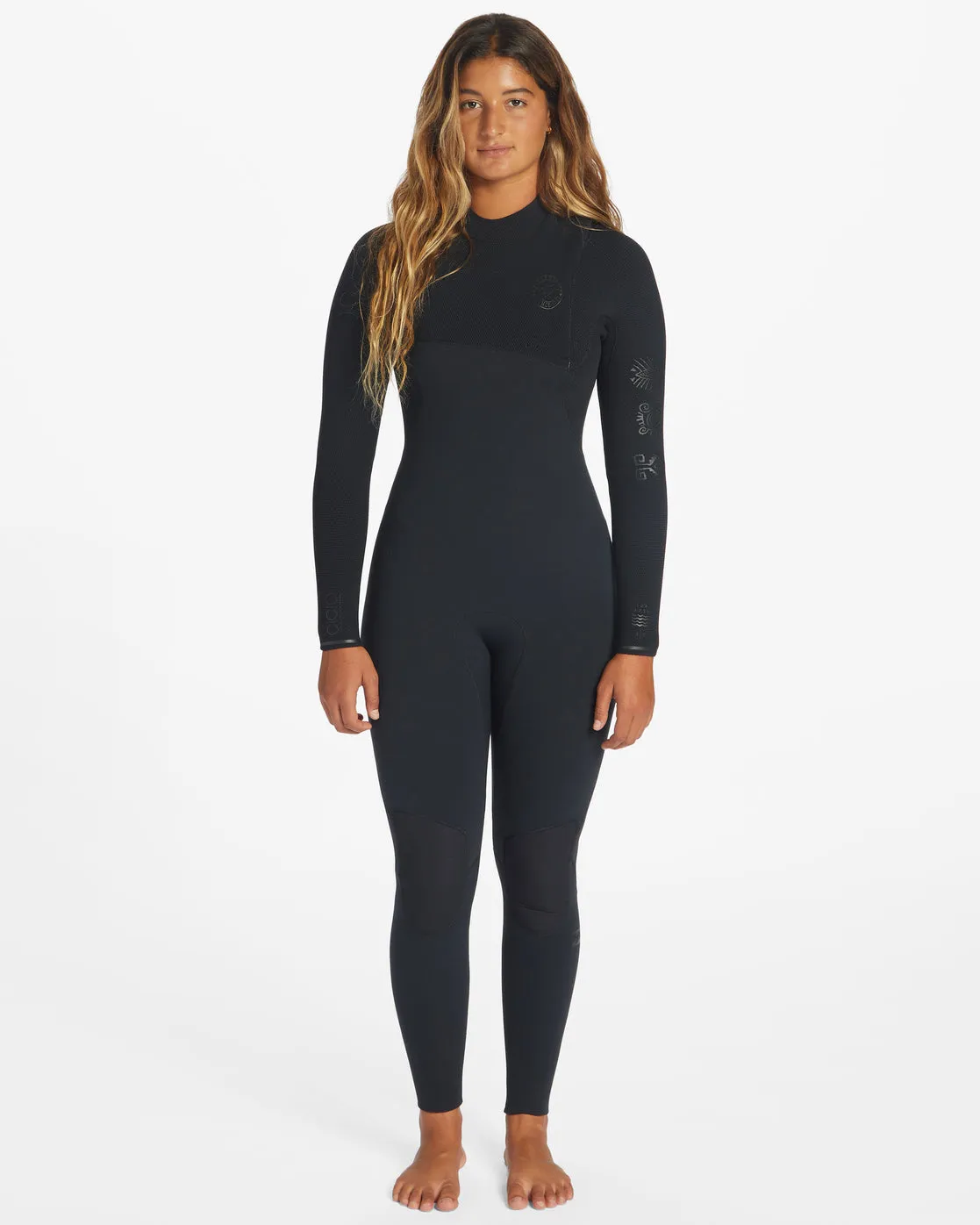 3/2mm Salty Dayz Natural Zipperless Wetsuit - Black sold by Billabong