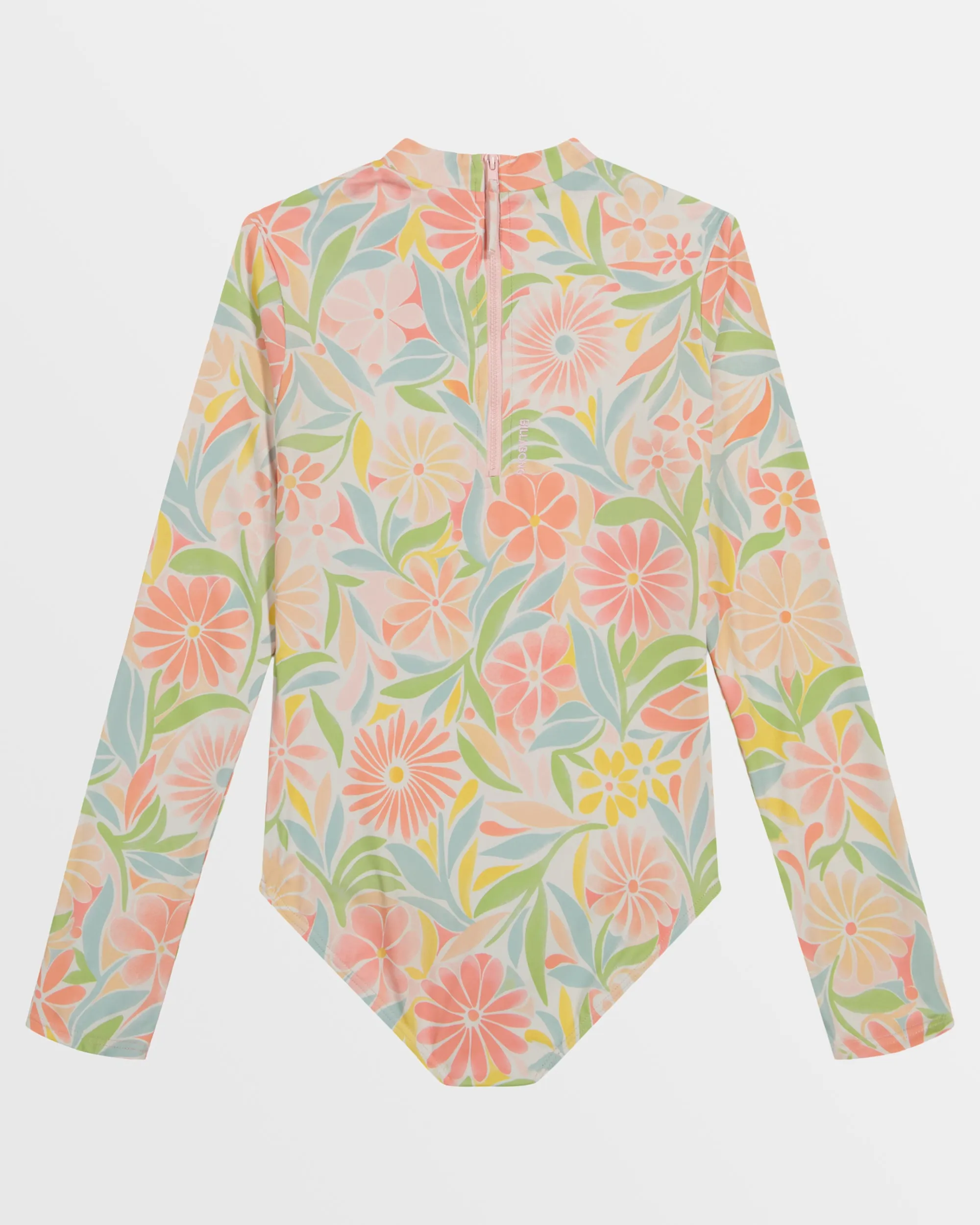 Girls Is This Love Long Sleeve One Piece Swimsuit - Dusk Blue sold by Billabong product image thumbnail 2