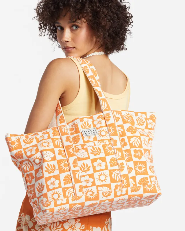 All Day Beach Tote Beach Bag - Dried Mango sold by Billabong