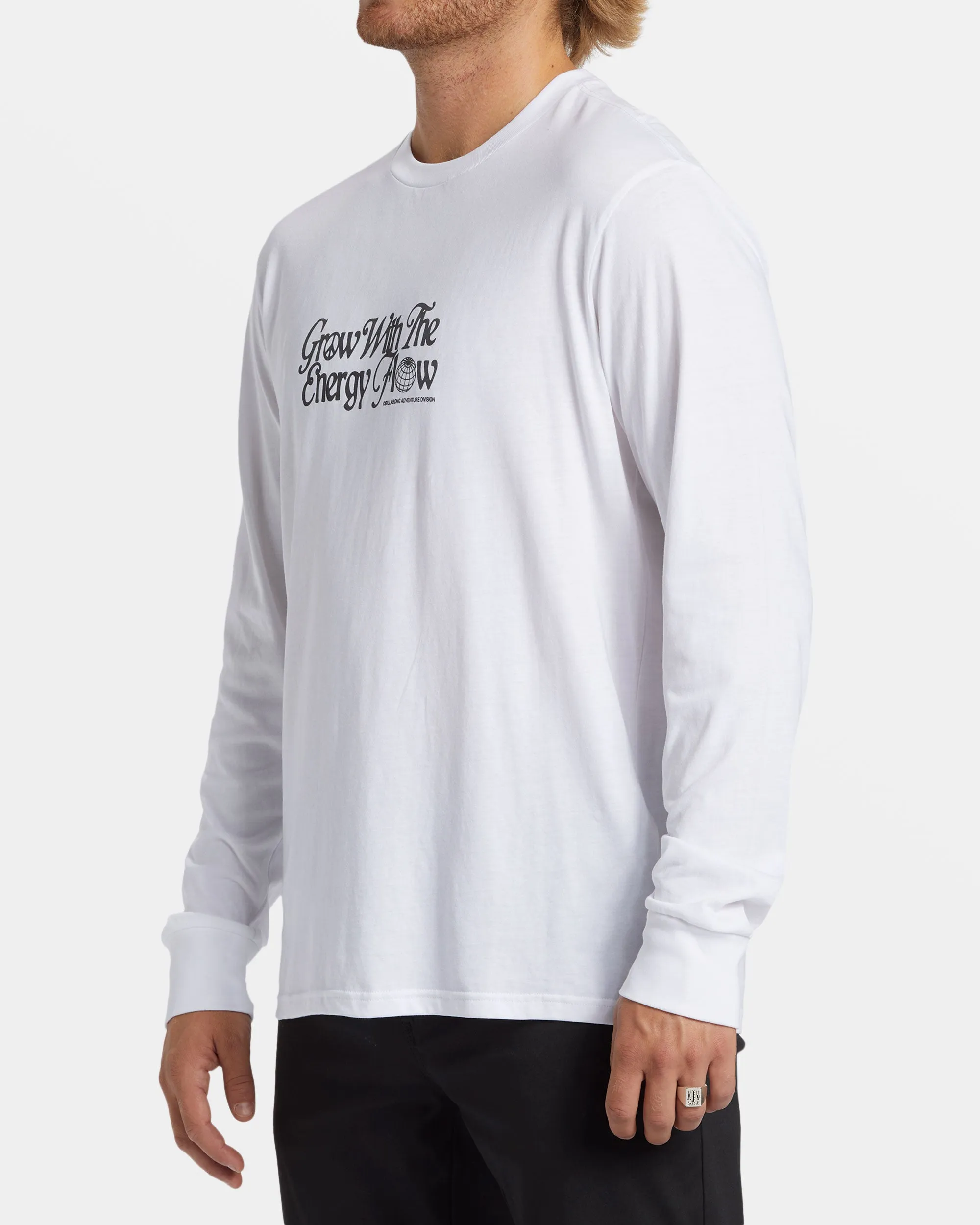 Grow Long Sleeve T-shirt - White sold by Billabong product image thumbnail 5