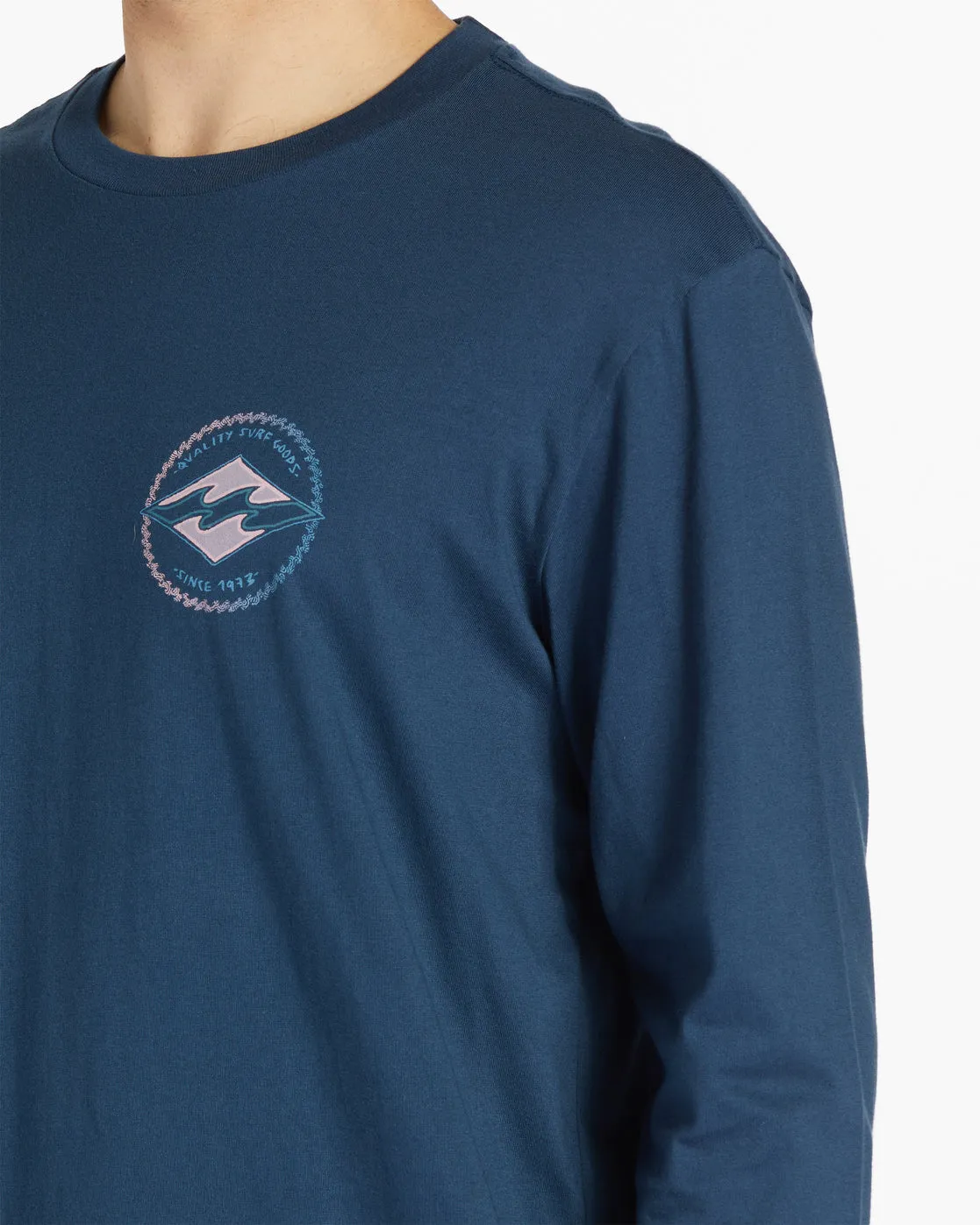 Rotor Diamond Long Sleeve T-Shirt - Dark Blue sold by Billabong product image thumbnail 3