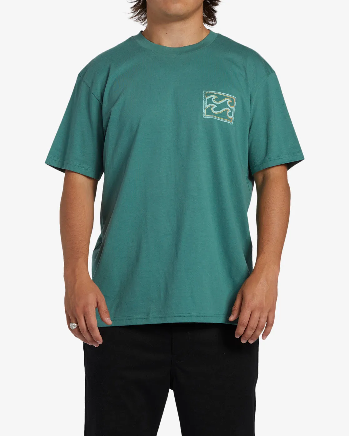 Crayon Wave T-Shirt - Billiard sold by Billabong product image thumbnail 2