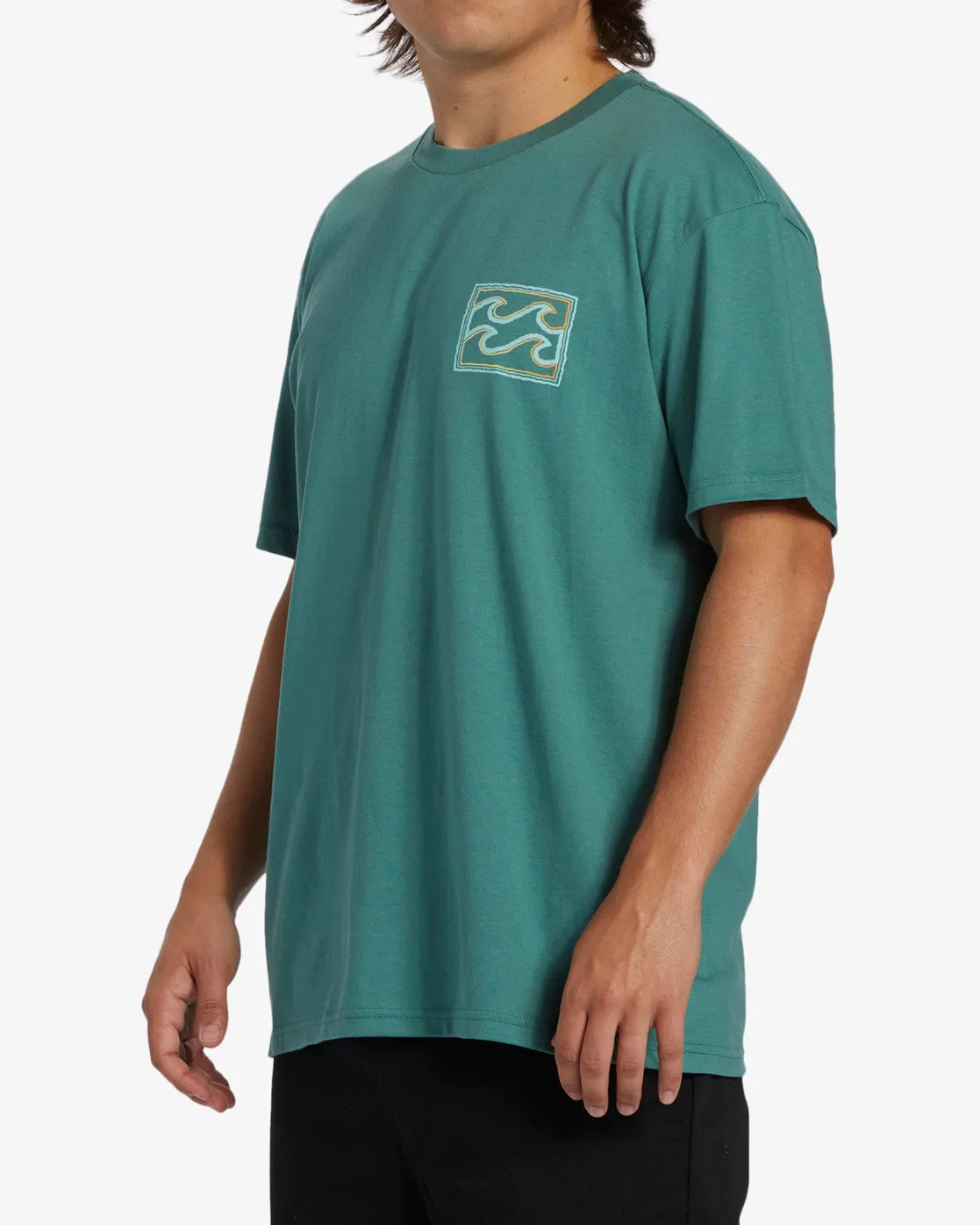 Crayon Wave T-Shirt - Billiard sold by Billabong product image thumbnail 3