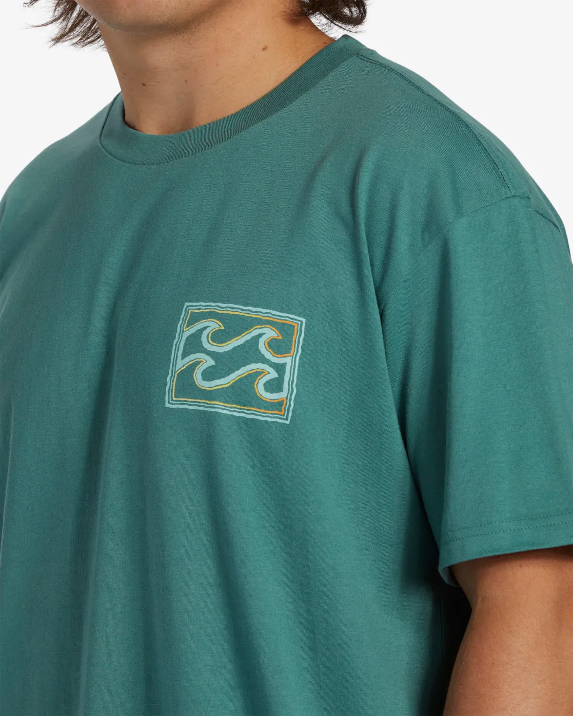 Crayon Wave T-Shirt - Billiard sold by Billabong product image thumbnail 4