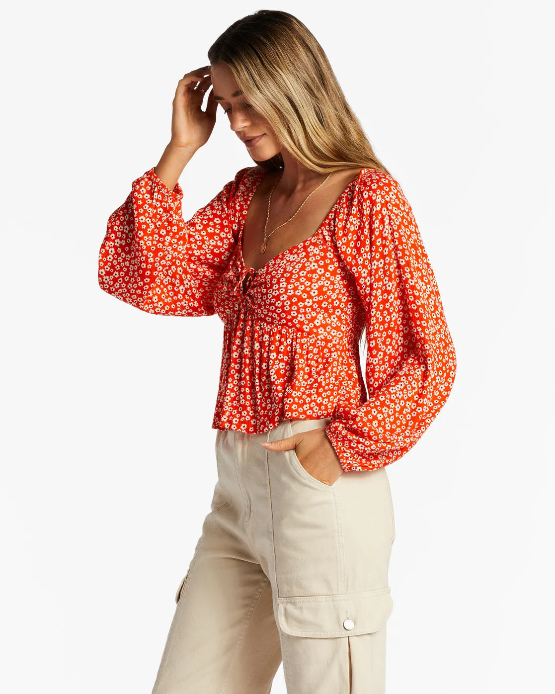 Your Fav Crop Top - Fire Side sold by Billabong product image thumbnail 4