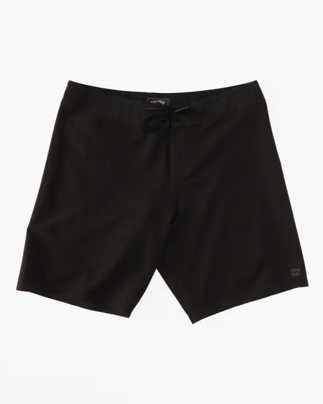D Bah Airlite Plus Performance 19" Boardshorts - Black sold by Billabong