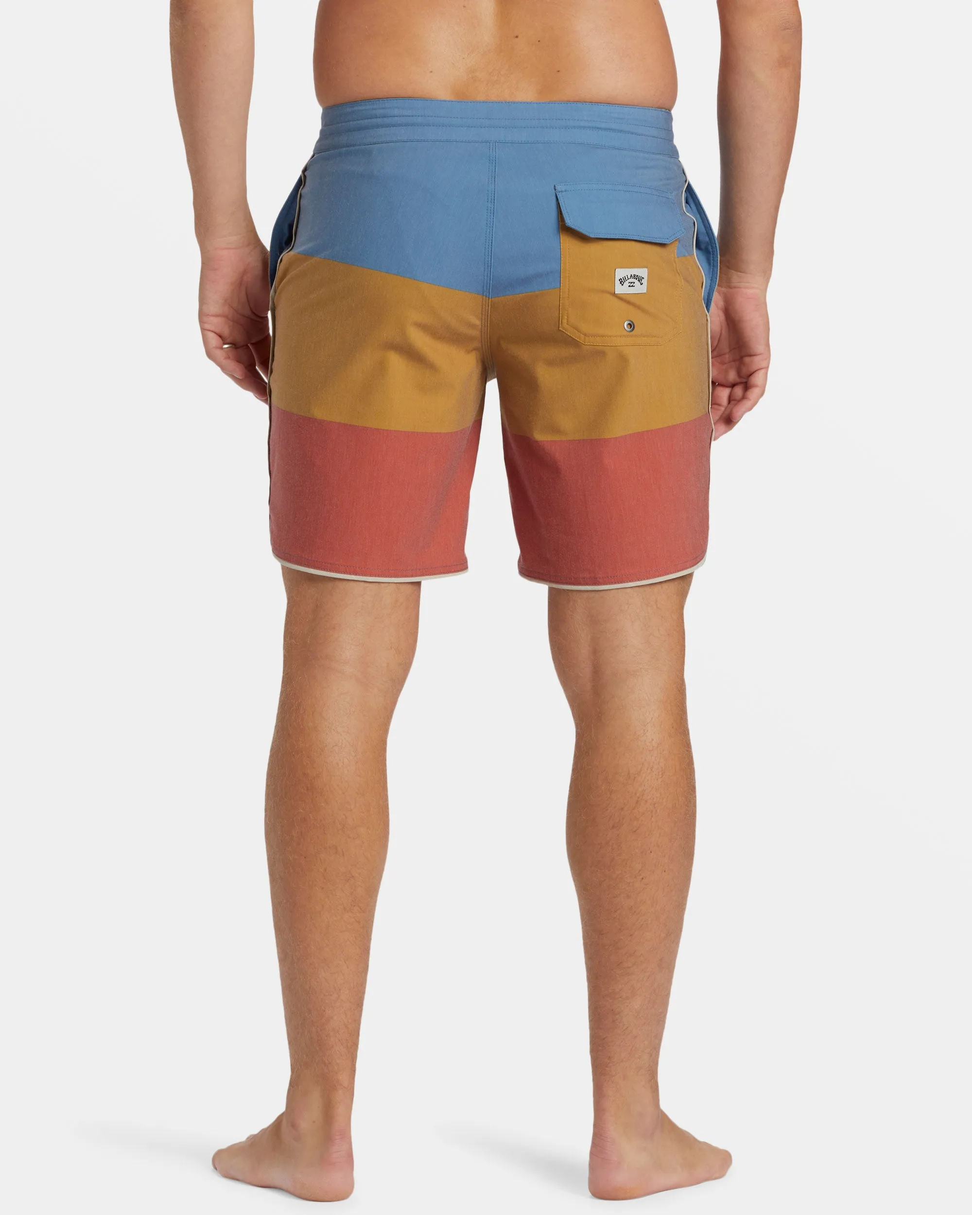 73 Lo Tide 18" Boardshorts - Dusty Red sold by Billabong product image thumbnail 4