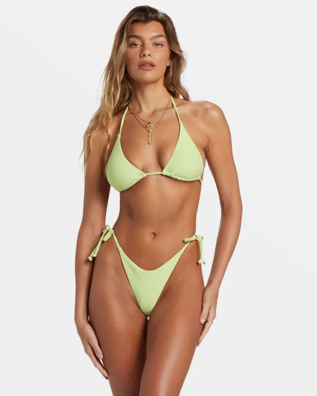 Tanlines Multi-Way Triangle Bikini Top - Lime Zest sold by Billabong