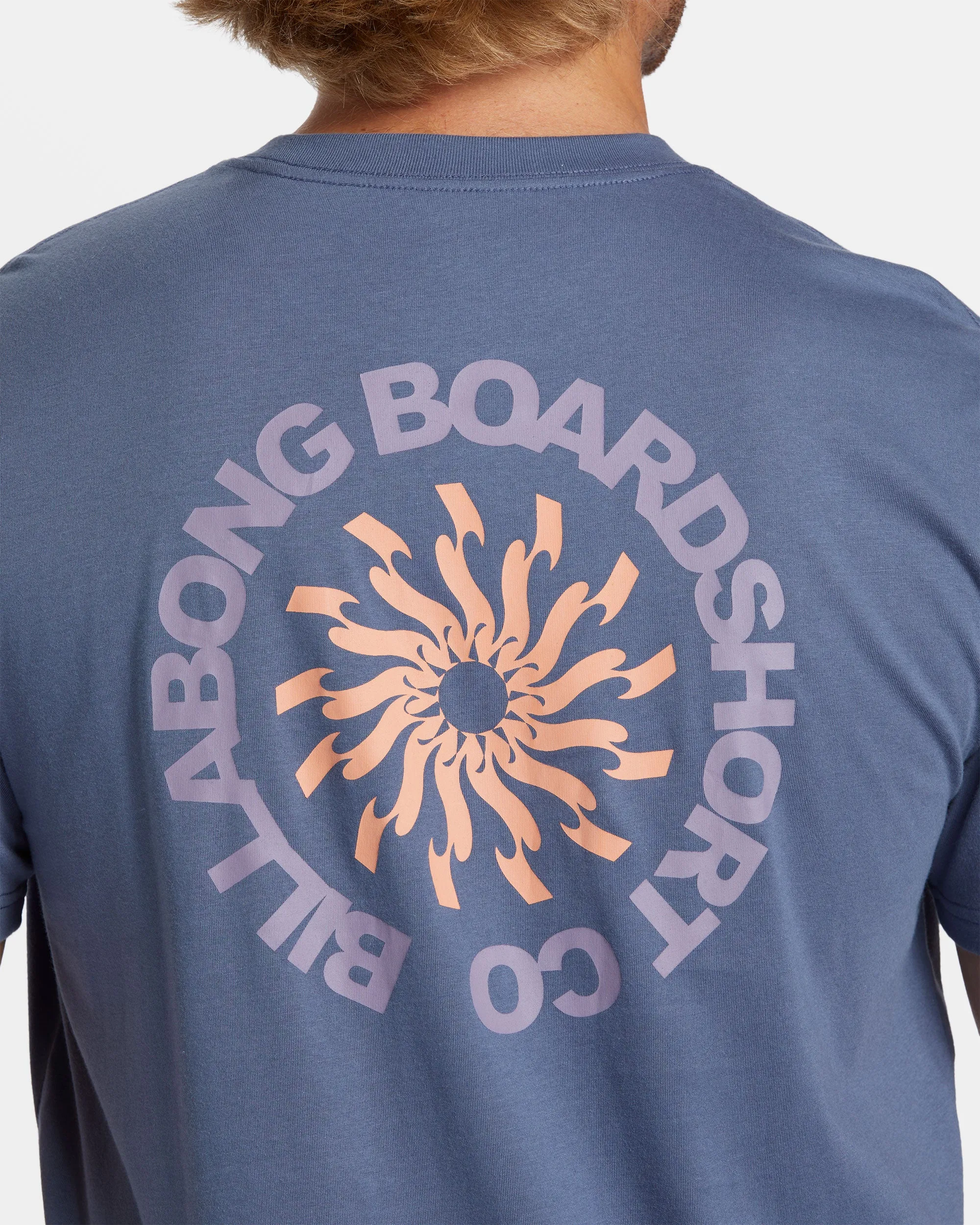 Whirlpool T-Shirt - Slate Blue sold by Billabong product image thumbnail 3