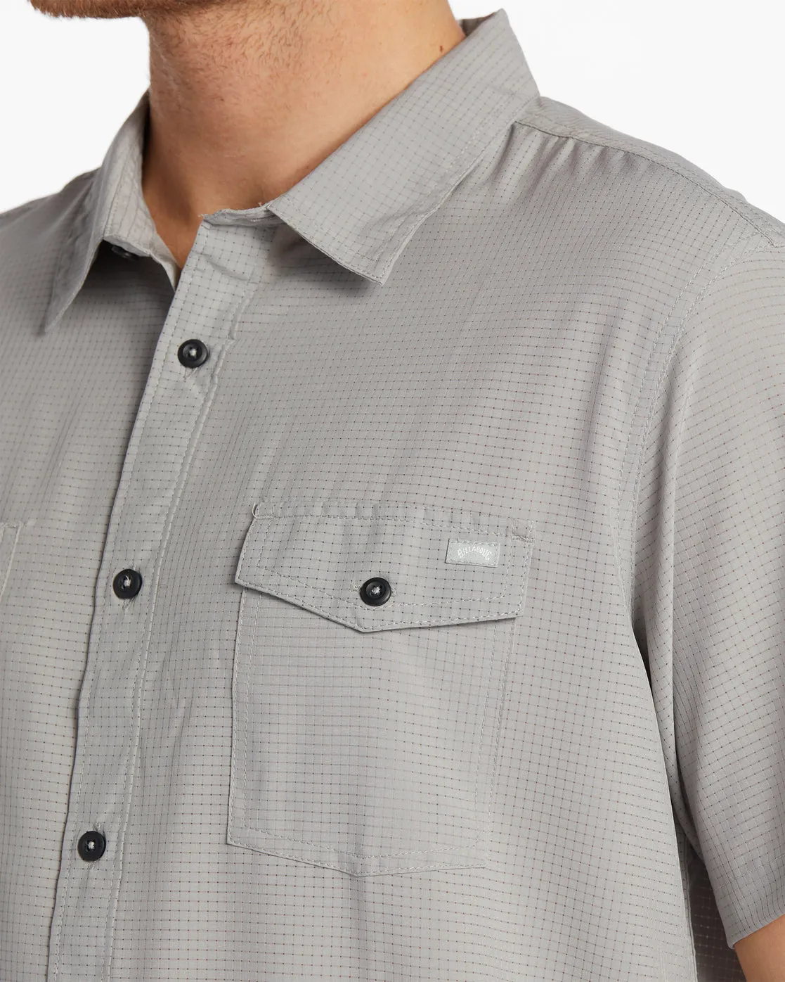 A/Div Surftrek Perf Short Sleeve Shirt - Alloy sold by Billabong product image thumbnail 4