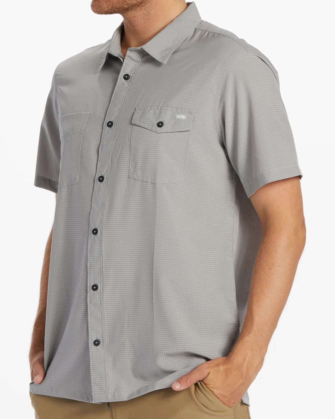 A/Div Surftrek Perf Short Sleeve Shirt - Alloy sold by Billabong product image thumbnail 2
