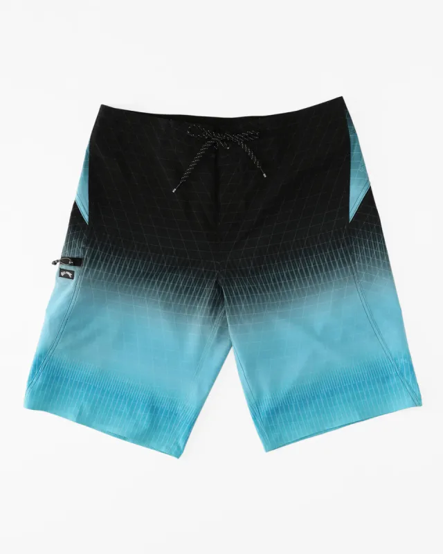 Fluid Pro Performance 20" Boardshorts - Neon Blue sold by Billabong