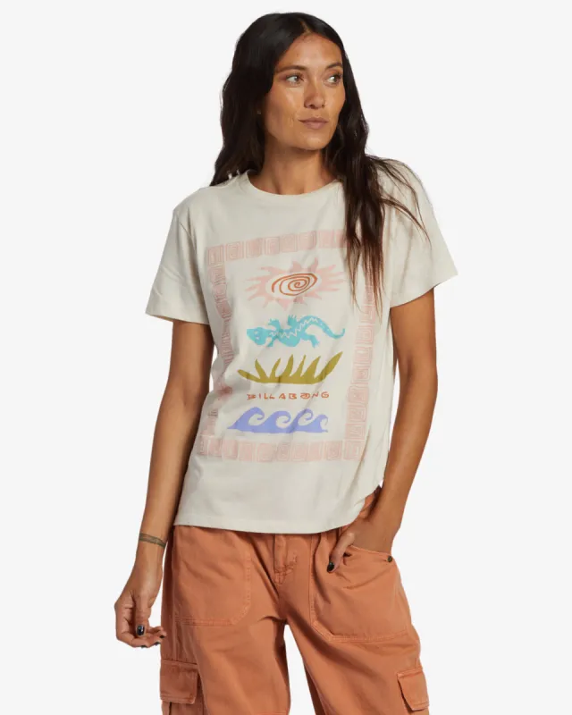 A/Div T-Shirt - White Cap 1 sold by Billabong