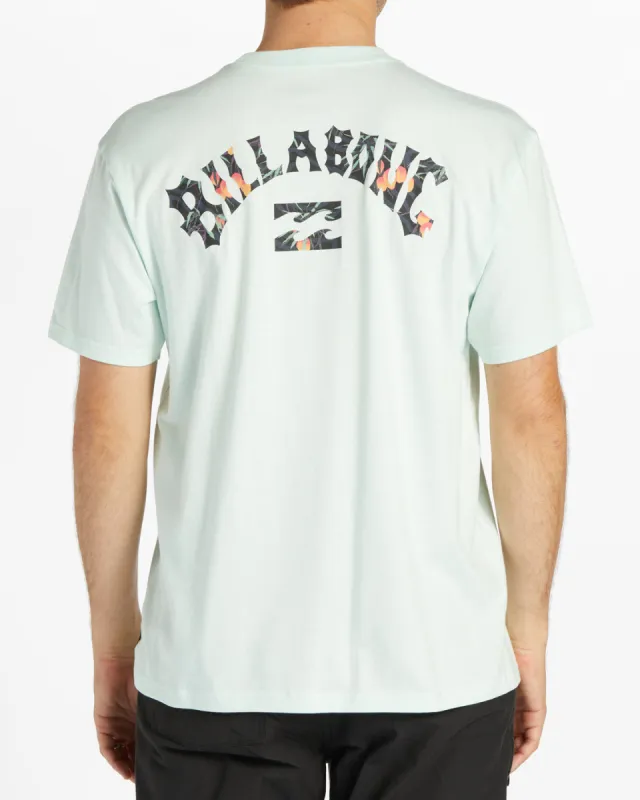 Arch Fill T-Shirt - Seaglass sold by Billabong