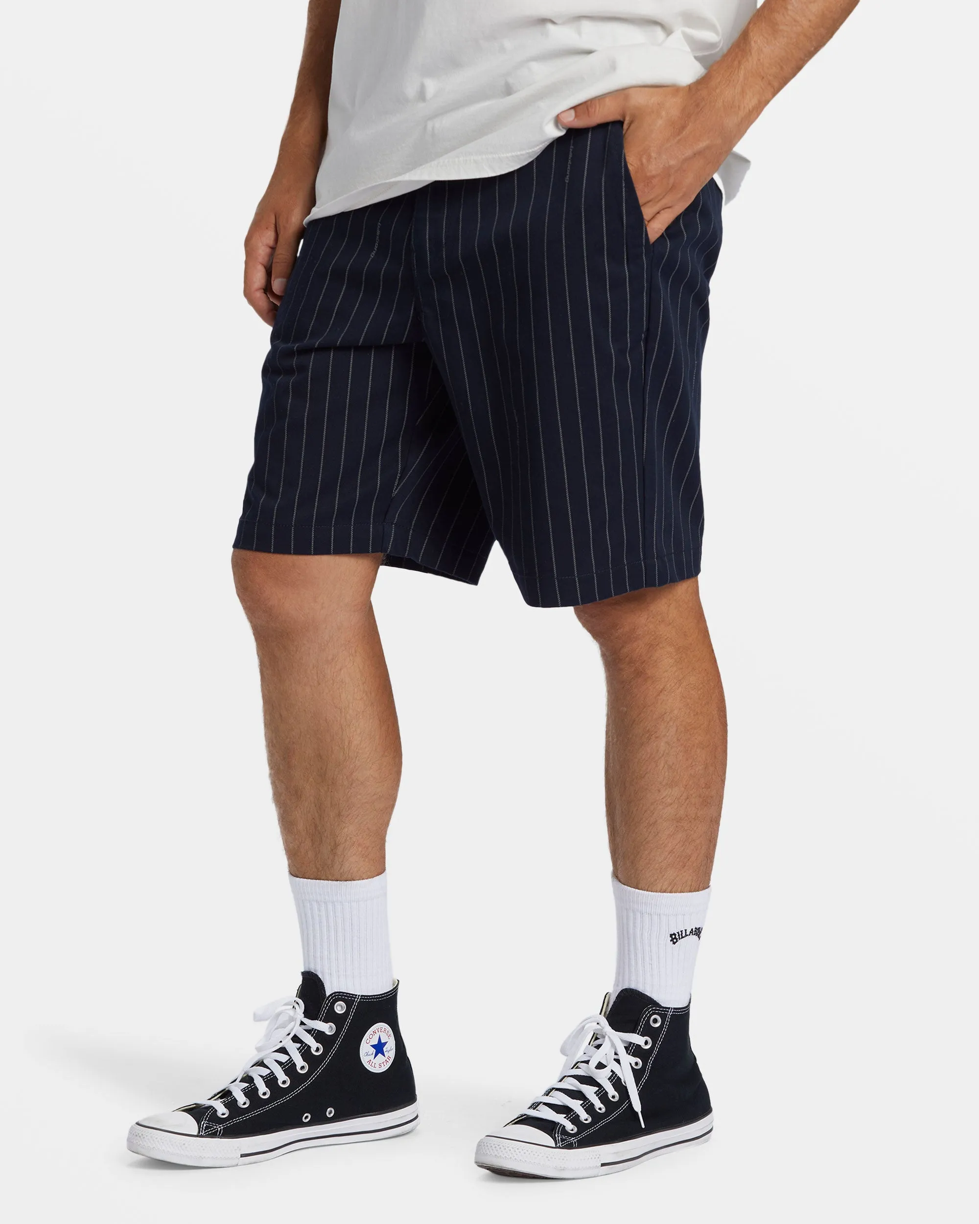 Carter Workwear 21" Shorts - Dusty Navy sold by Billabong product image thumbnail 3